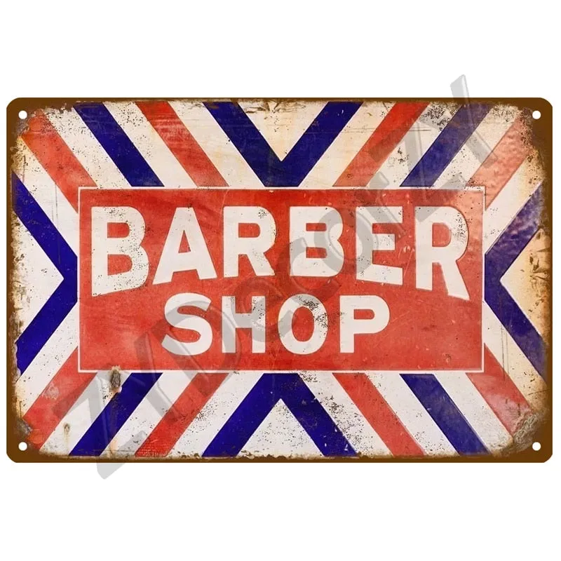 Poster Barber Shop Année 70
