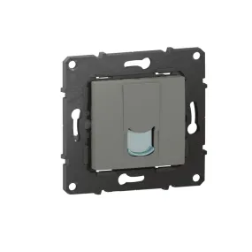 Prise RJ45 multimédia catégorie6 FTP Altège finition Nuage (BTAL45CD)