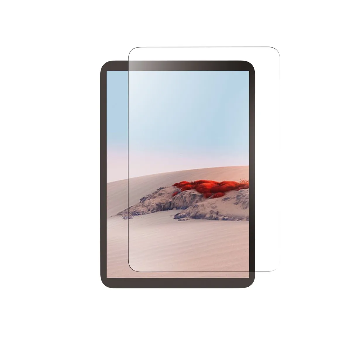 Protège-écran en verre trempé finition transparente pour  Surface Go 4 / Go 3 / Go 2 / Go