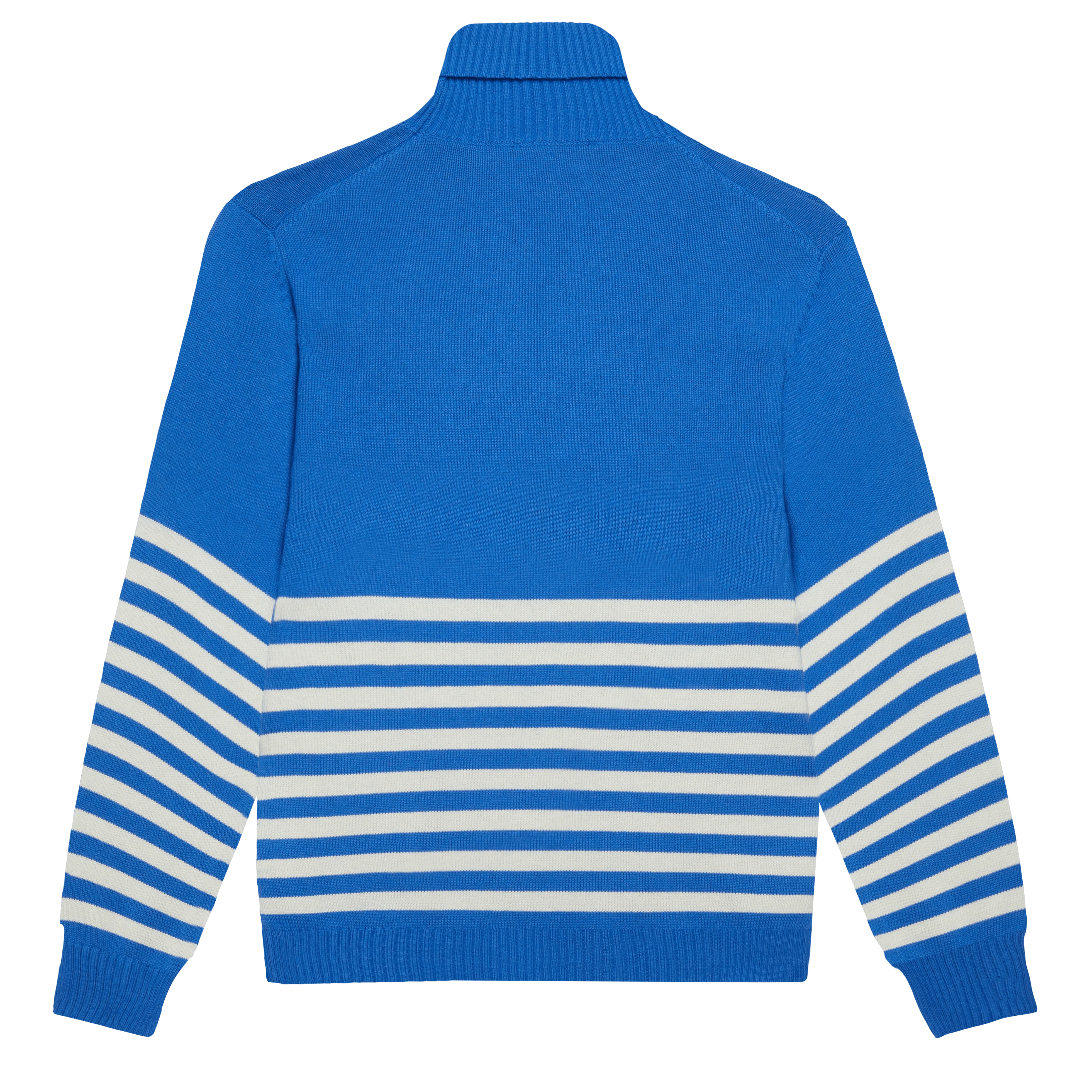 PULL COL ROULé RAYé EN COTON ET CACHEMIRE TORTUE - VILEBREQUIN pour HOMME | Printemps