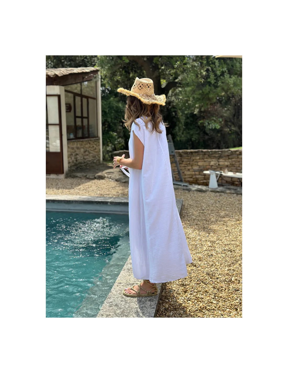 Robe HAWAI blanc