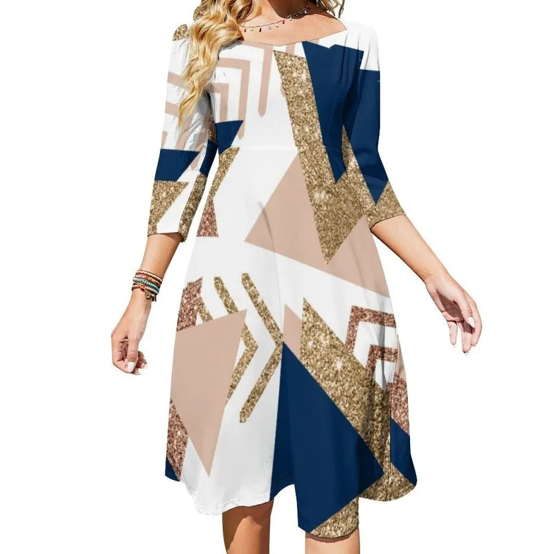 Robe Trapèze Année 70