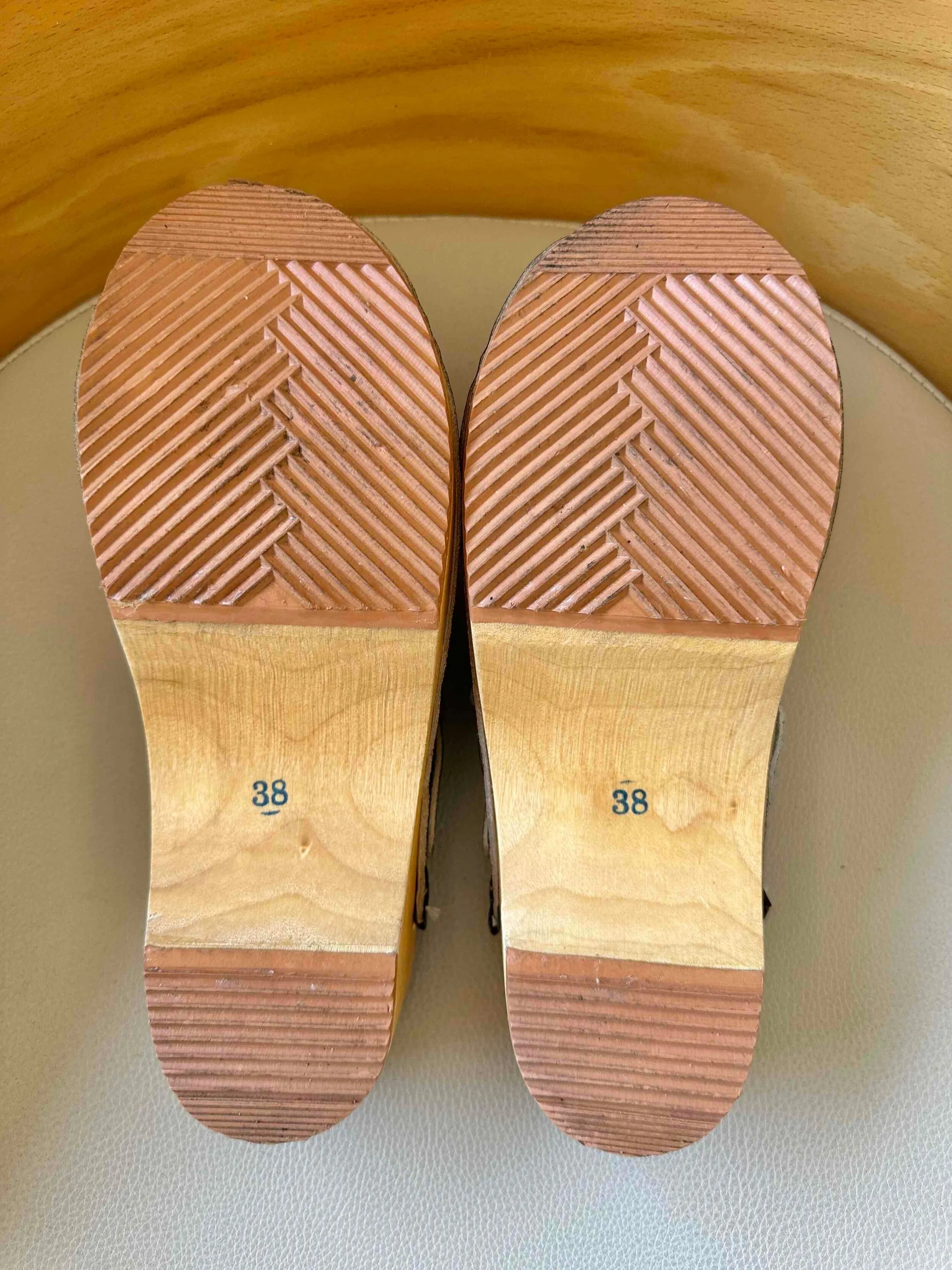 Sabots en cuir