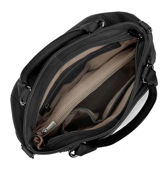 Sac cuir femme vachette noir
