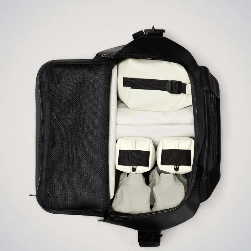 Sac de voyage cabine imperméable RAINS Texel Kit Bag 39,1L Black - Noir