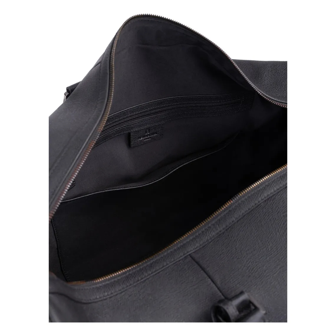 Sac de voyage Cuir DANDY Noir Hexagona - Sac de voyage Homme sur MenCorner