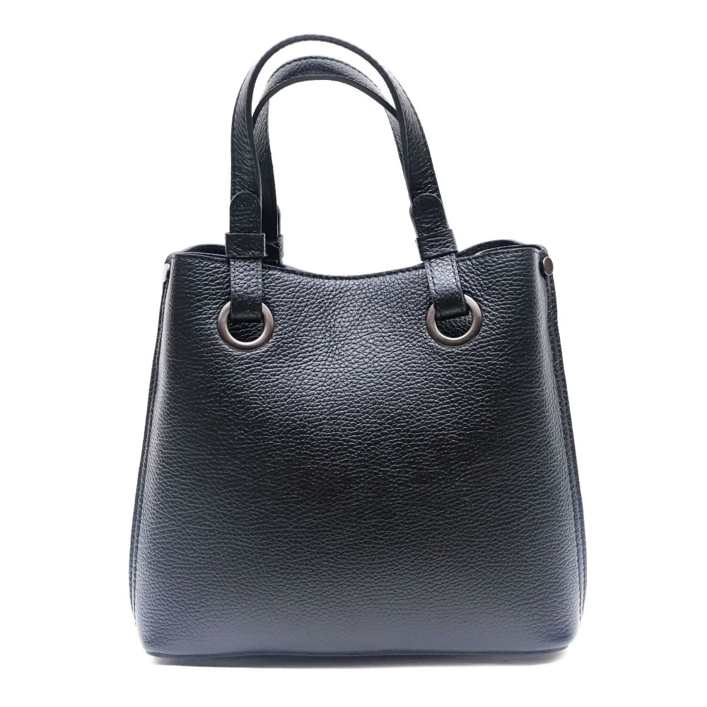 Sac Femme | Sac à main en cuir grainé italien GENÈVE