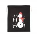 Sac Noël coton motif bonhomme de neige - TOPTEX