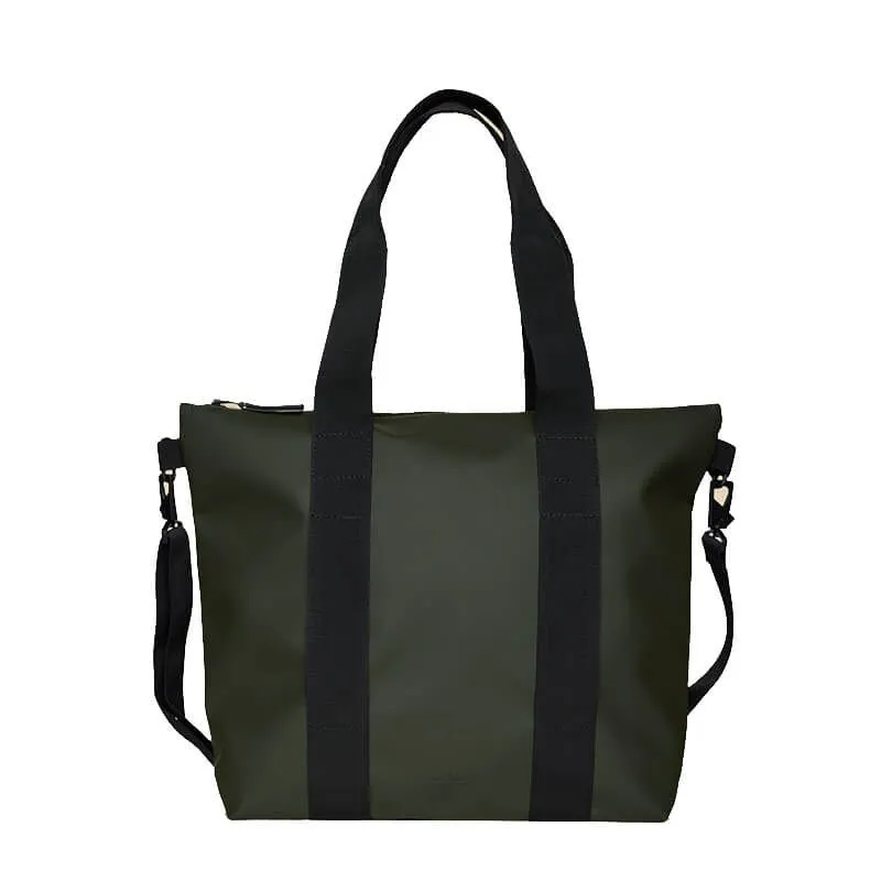 Sac shopping Tote Bag imperméable Rains Mini 36 cm Green - Vert