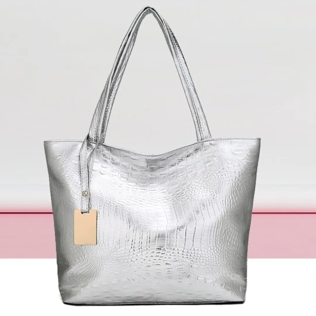 Sac à bandoulière Aurora - Sac spacieux avec imprimé crocodile