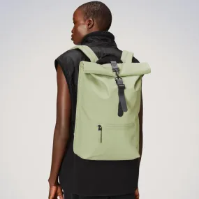 Sac à dos imperméable Rains Rolltop Rucksack 48 cm Earth - Vert