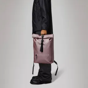 Sac à dos imperméable Rains Rolltop Rucksack 48 cm Muse - Rose