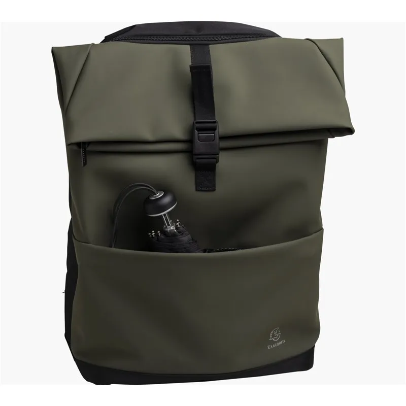 Sac à dos pour ordinateur 15.6" kaki - Imperméable et pratique