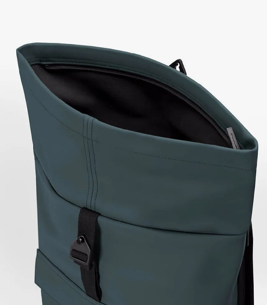 Sac à dos roll-top imperméable vegan Jasper 16L Forest