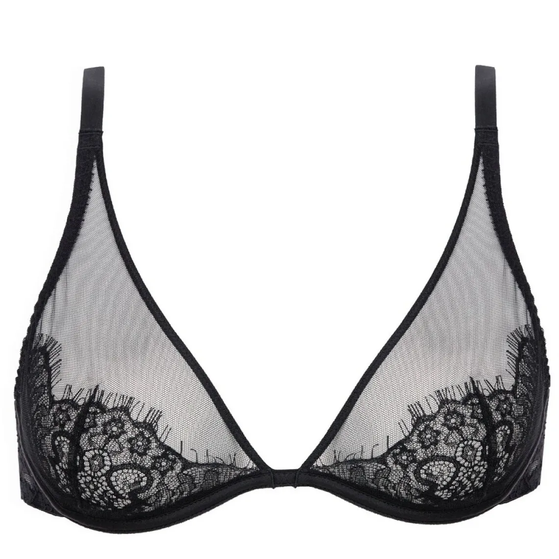 Soutien-gorge à armatures plongeant noir Passionata  - Gloria | 3 Suisses