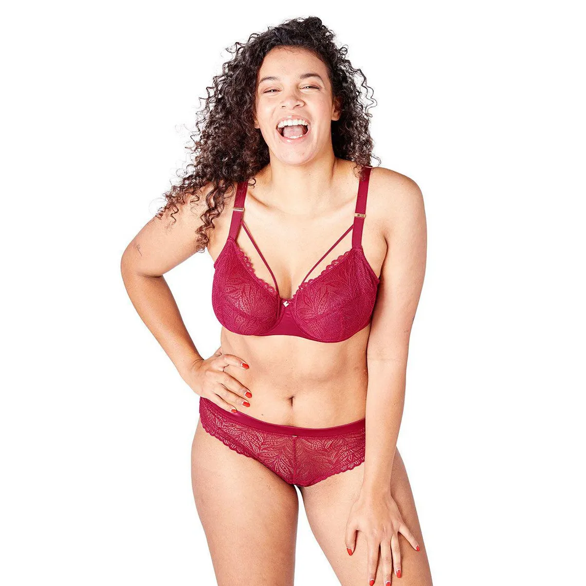 Soutien-gorge corbeille armatures Rouge Pomm Poire  | 3 Suisses