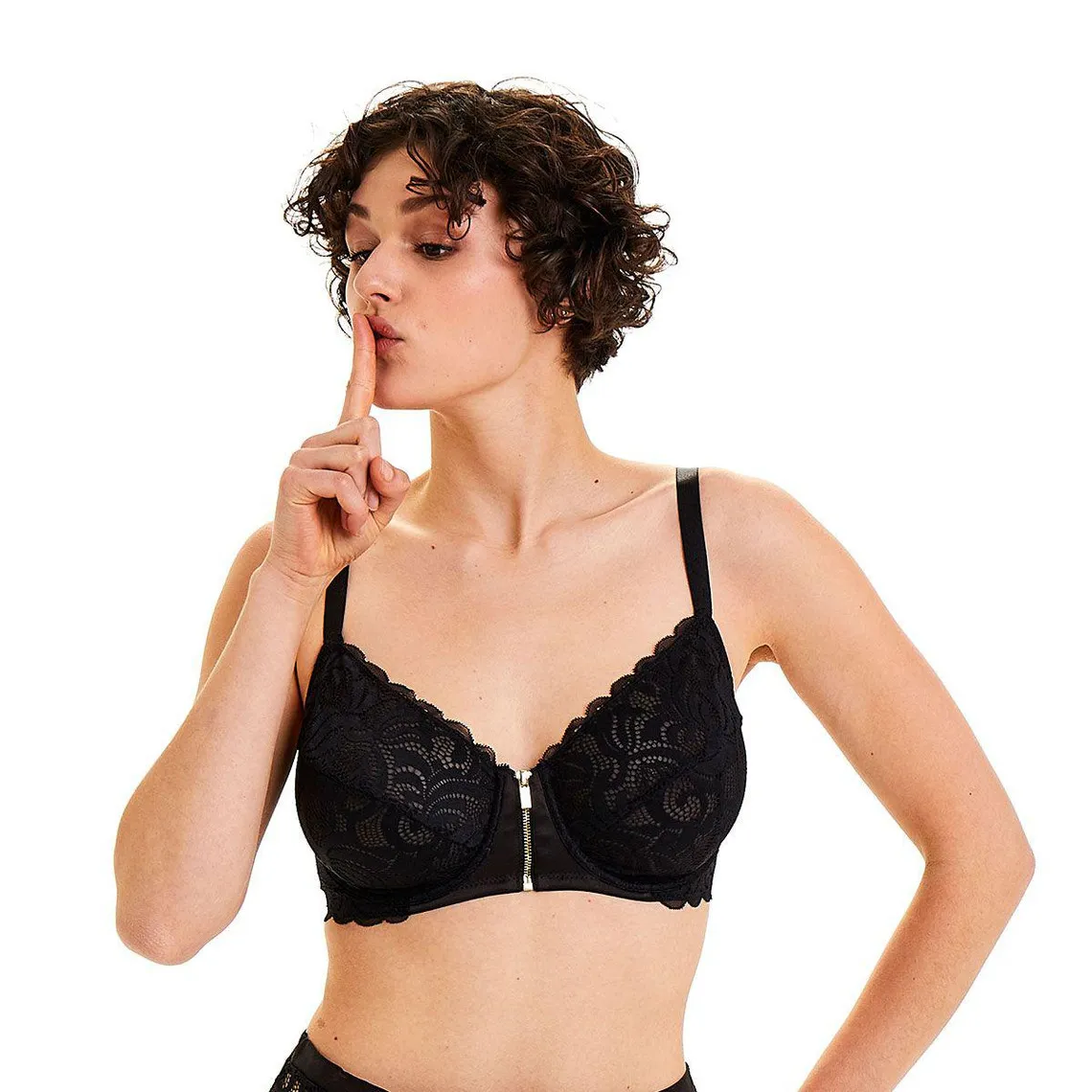 Soutien-gorge emboîtant armatures - Noir Pomm Poire | 3 Suisses
