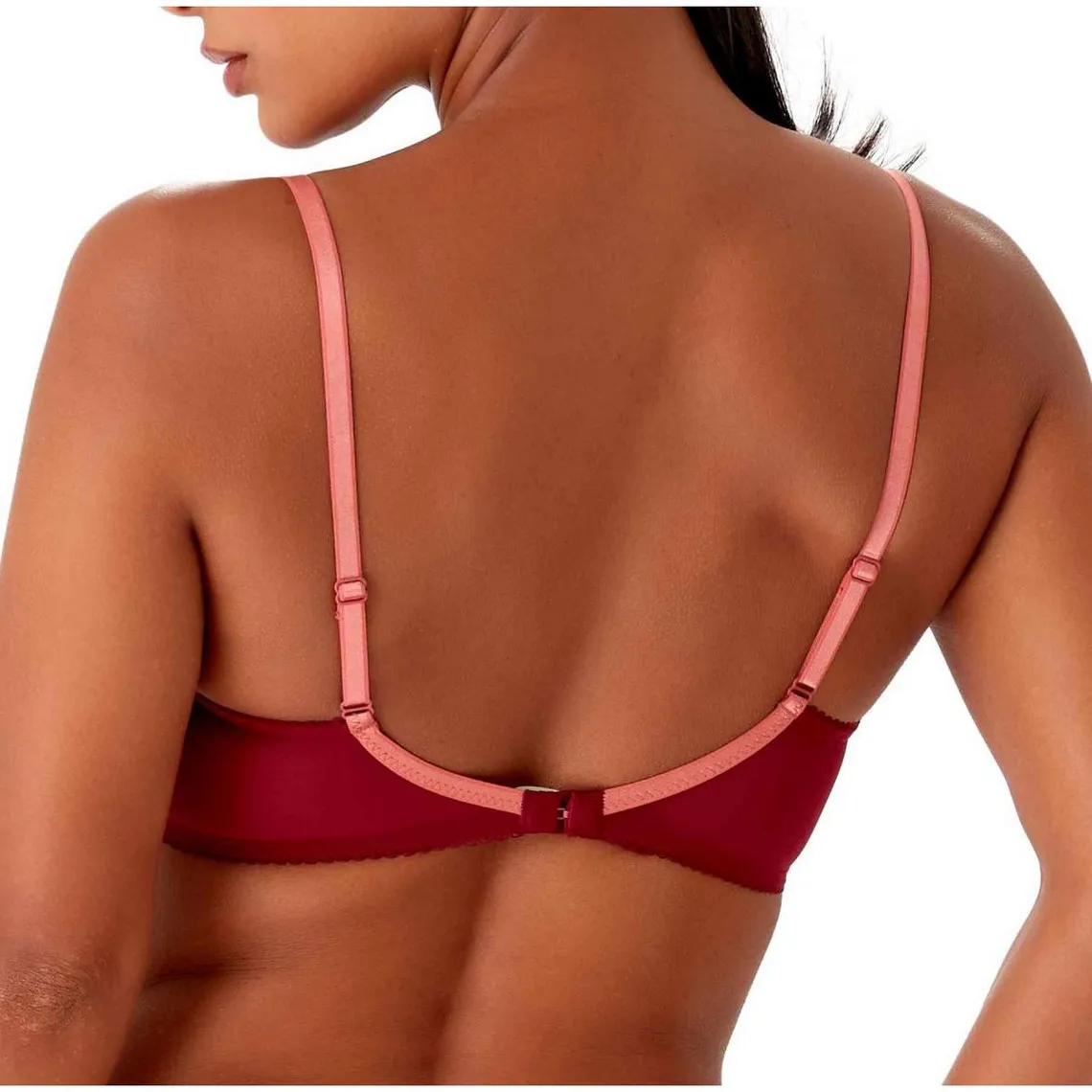 Soutien-gorge plongeant armatures - Rouge- Gossard  | 3 Suisses