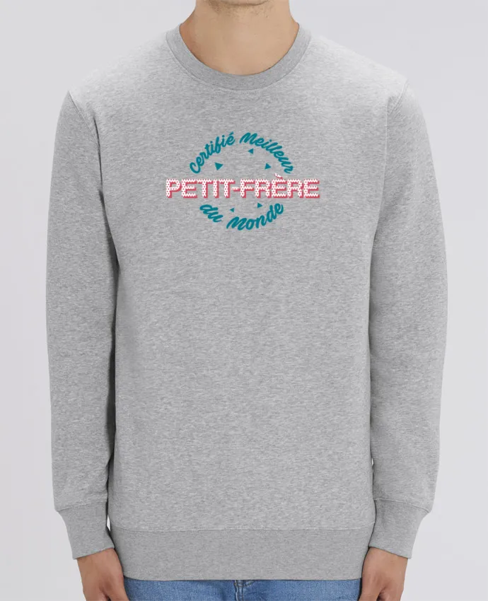 Sweat-shirt Certifié meilleur petit-frère du monde Par tunetoo
