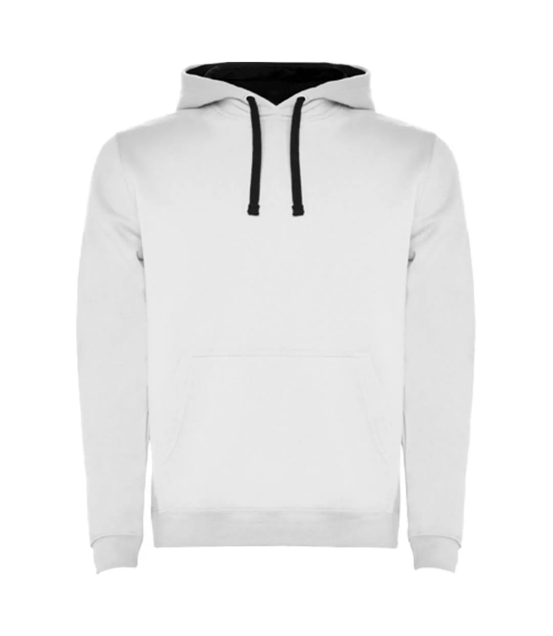 Sweat à capuche urban homme blanc / bleu marine Roly