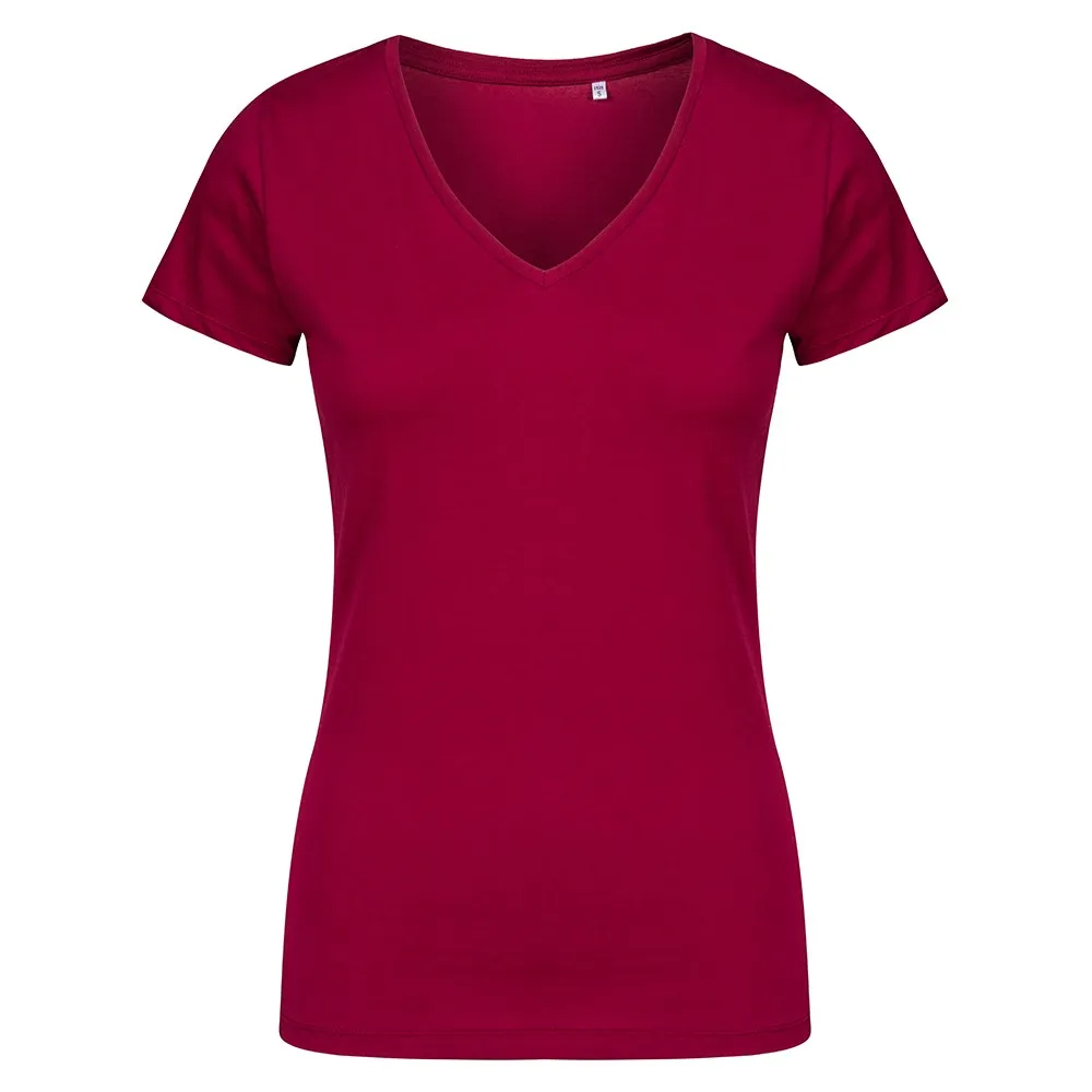 T-shirt col V grandes tailles Femmes
