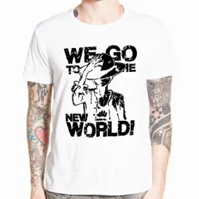 T-Shirt One Piece  Luffy Nouveau Monde