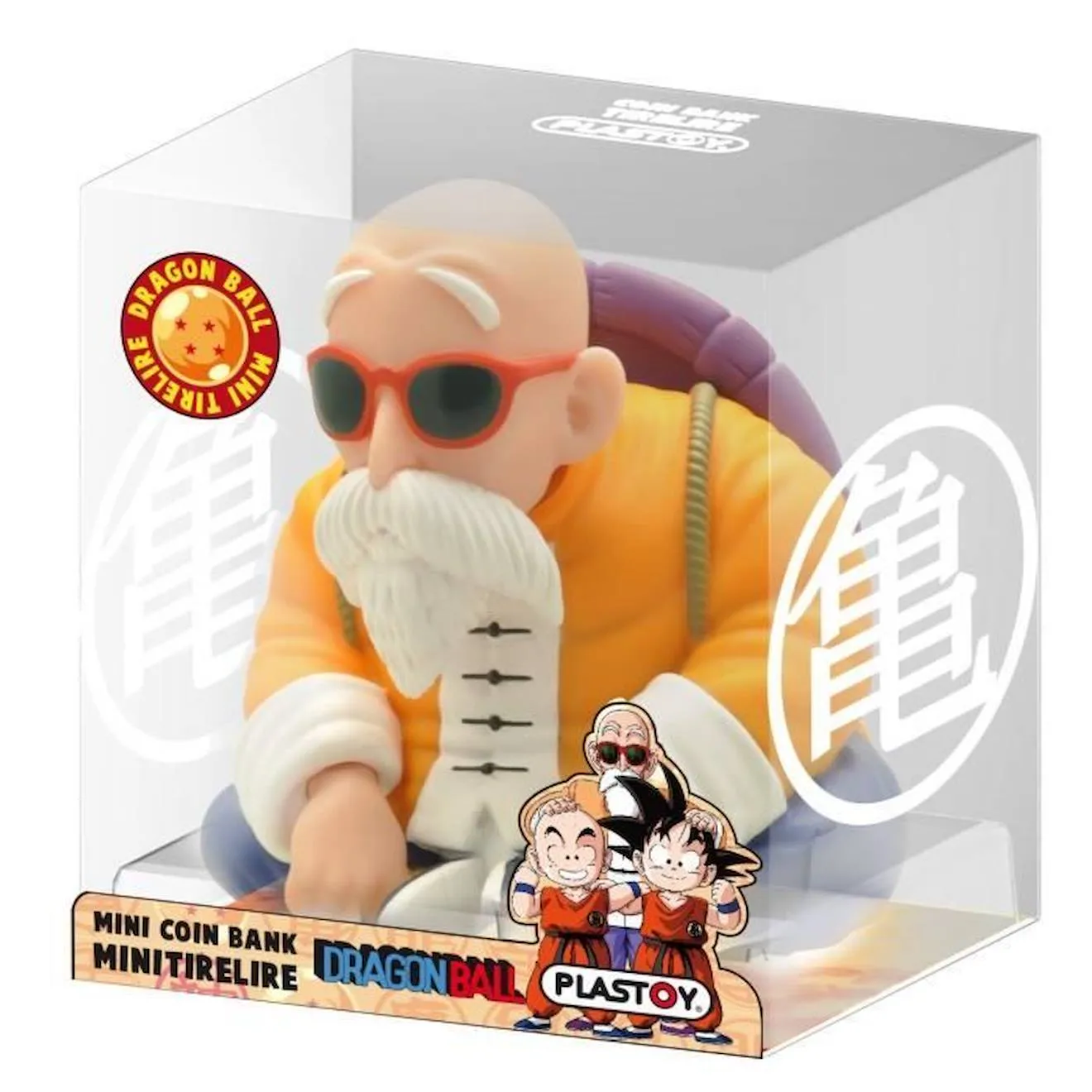 Tirelire - PLASTOY - Tortue Géniale (Dragon Ball) bleu - Plastoy