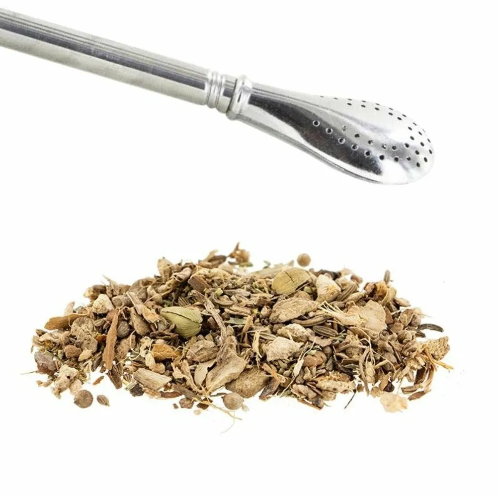Tisane bonne étoile + paille inox avec filtre