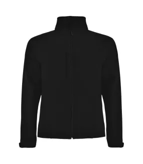 Veste softshell rudolph adulte noir Roly