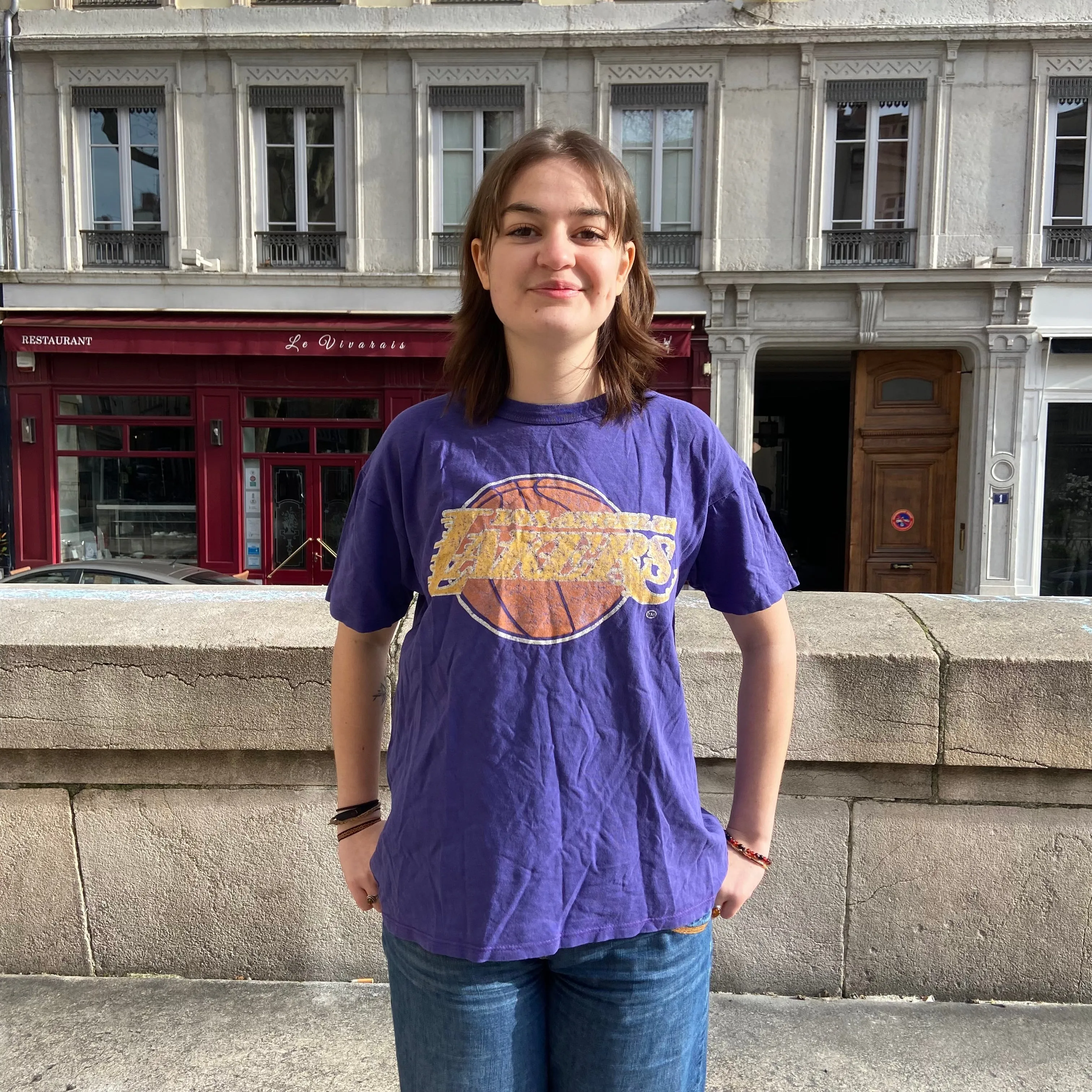 Vintage tee Starter x Lakers 90's - XL - La Bonne Tenue