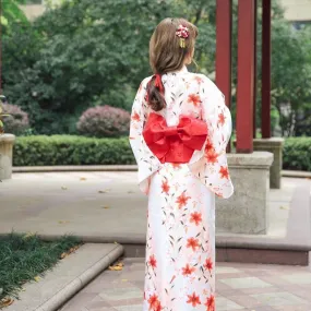 Yukata Blanc Femme
