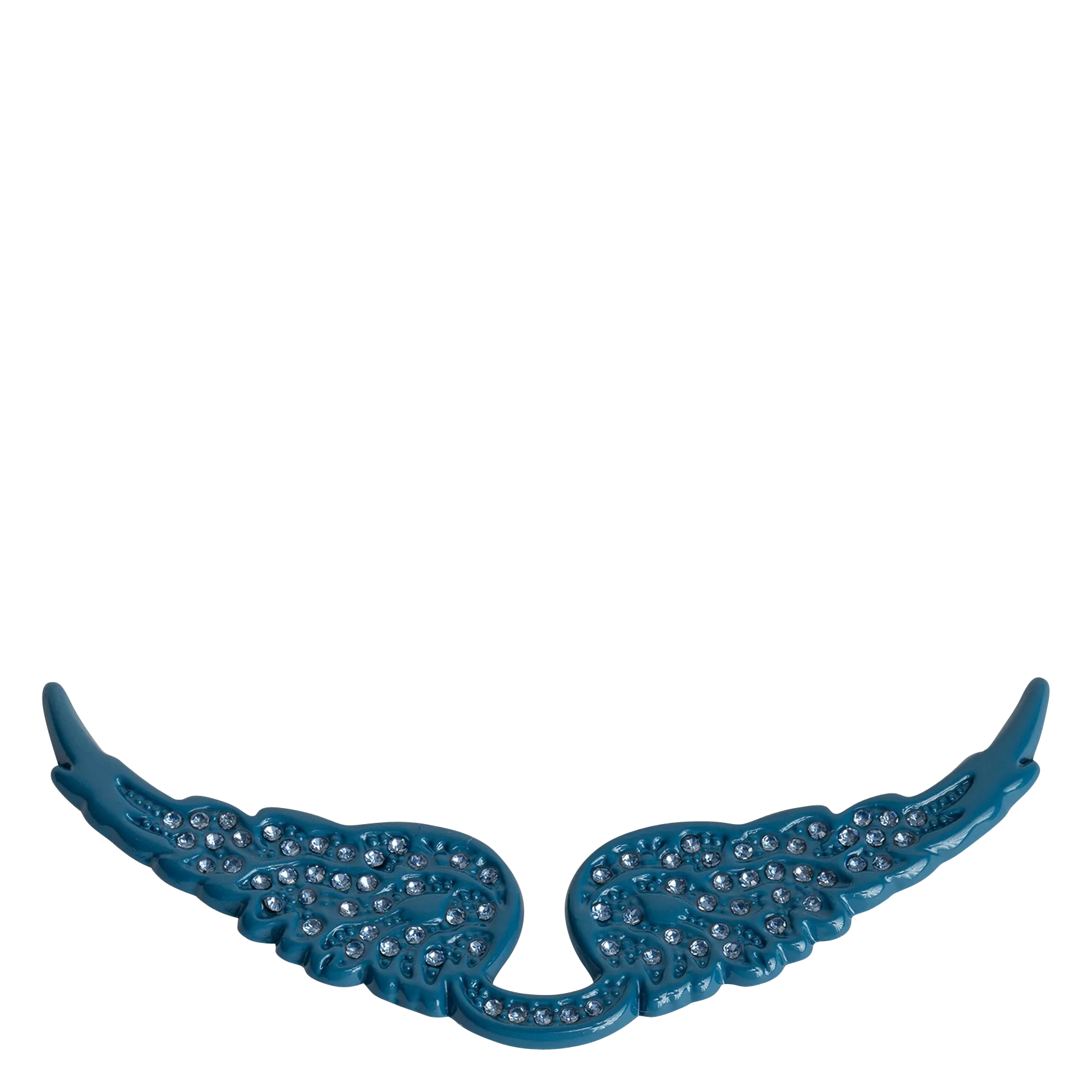 ZADIG&VOLTAIRE  Charm ailes à strass swing your wings - Bleu
