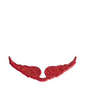 ZADIG&VOLTAIRE  Charm ailes à strass swing your wings - Rouge