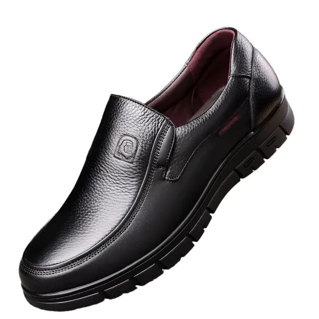 Zech - Chaussures décontractées pour hommes en cuir véritable